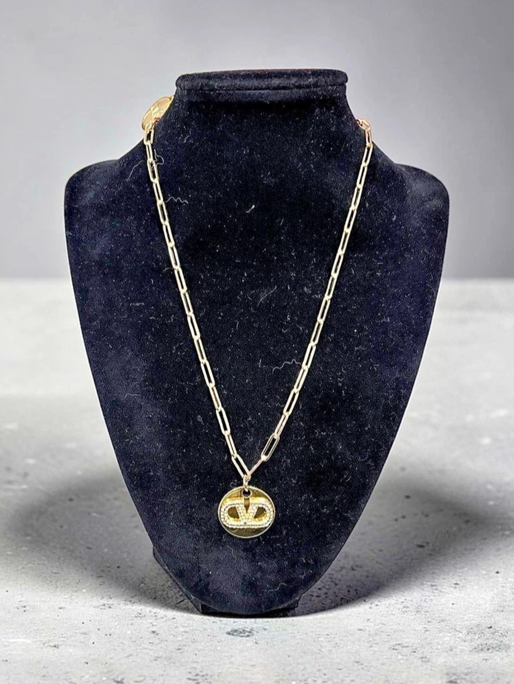 Upcycled Stamped Valentino Garavani Necklaces